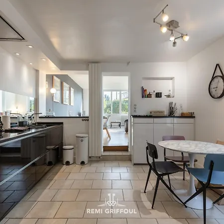 Family - In The Heart Of 8 Guests Private Garden Tatil Evi Honfleur