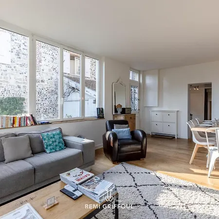 Family - In The Heart Of 8 Guests Private Garden Tatil Evi Honfleur